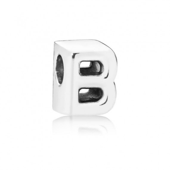 PANDORA Joyería Charm en Plata de Ley Letra B 797456