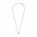 PANDORA PANDORA Rose Collar en PANDORA Rose Logo Circular de PANDORA en Pavé 387436C01