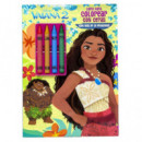 Vaiana 2. Libro para colorear con ceras