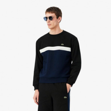Sudadera Colorblock Noir/marine  LACOSTE