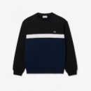 Sudadera Colorblock Noir/marine  LACOSTE