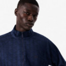 Sudadera Cremallera Monogram Marine  LACOSTE