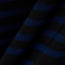 Camiseta de punto jersey de rayas con bloques de color