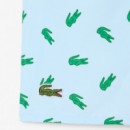 Short de Baño de Largo Medio con Estampado de Cocodrilos  LACOSTE