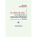 la Obra de Arte en la Epoca de su Reproducibilidad Tecnica   2026