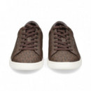 Deportivo Monograma Pu Marron  MICHAEL KORS