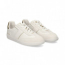 Deportivo Logo Piel Multi Blanco  MICHAEL KORS