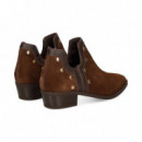 Botin Tachas Serraje Nogal  VEXED SHOES COMPANY