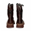 Bota Cordones Lazo Burdeos  PATRIZIA BONFANTI