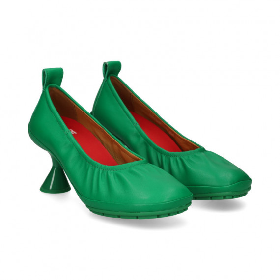 Salon Plataforma Piel Verde  CAMPER