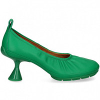Salon Plataforma Piel Verde  CAMPER