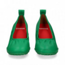 Salon Plataforma Piel Verde  CAMPER