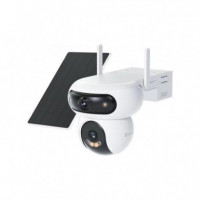 Cámara de Vigilancia Dual EZVIZ HB90 2K+2K Wifi con Panel Solar 8W