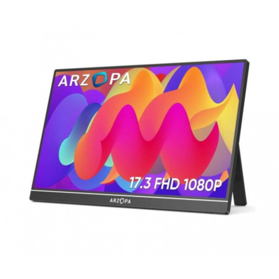 Monitor Portátil ARZOPA A1M 17.3" Full HD 60HZ IPS