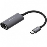 Adaptador AISENS Usb-c a Ethernet Gigabit Gris A109-0709