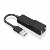 Adaptador AISENS USB 3.0 a Ethernet Gigabit Negro