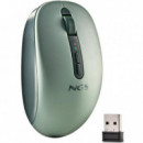 Ratón NGS Ergonómico Fog Rf Bt Verde (fogdualgreen)
