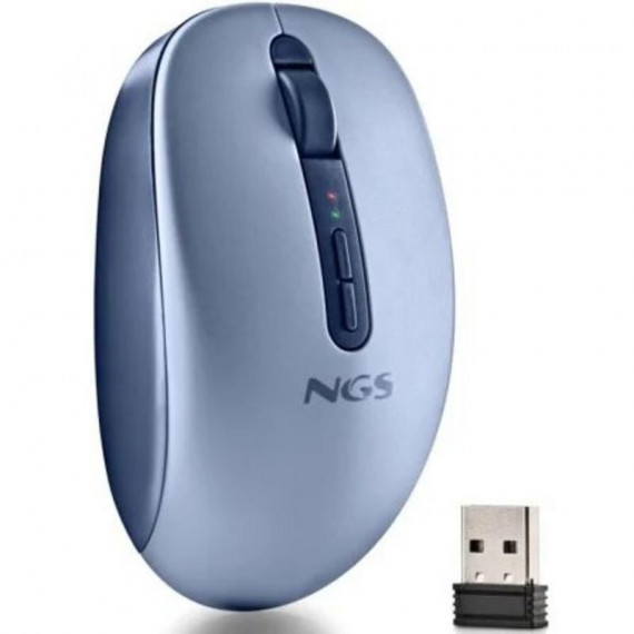 Ratón NGS Ergonómico Fog Dual Rf Bt Azul (fogdualblue)