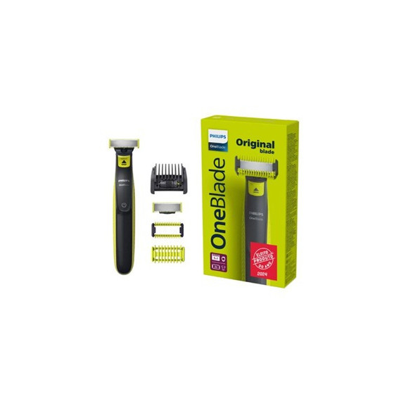 PHILIPS Maquina Afeitar One Blade para Cara y Cuerpo QP2824/20 Seco y Mojado Recargable
