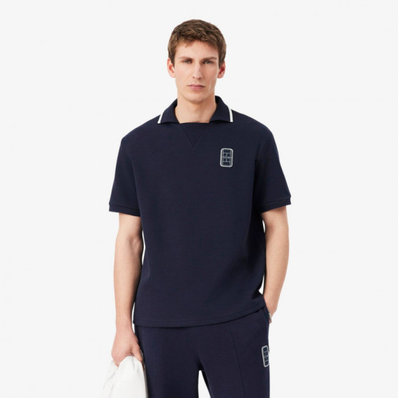 Polos Homme Adulte Maille Marine Sombre  LACOSTE