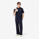 Polos Homme Adulte Maille Marine Sombre  LACOSTE