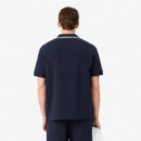 Polos Homme Adulte Maille Marine Sombre  LACOSTE