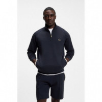 SENSE 1/4 ZIP JACKET 10265882 01 DARK BL