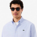 CAMISA OXFORD PANORAMA/BLANC