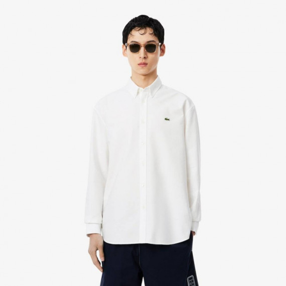 CAMISA OXFORD BLANC/BLANC