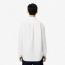 CAMISA OXFORD BLANC/BLANC
