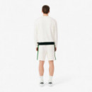 COLORBLOCK SHORTS FARINE/SINOPLE