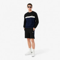 COLORBLOCK SHORTS NOIR/MARINE