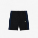 COLORBLOCK SHORTS NOIR/MARINE