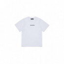 D2T1146U Slouch Fit T-shirt White  DSQUARED2