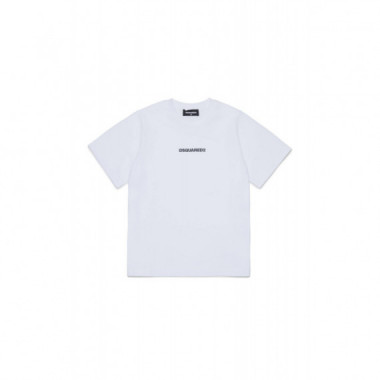 D2T1146U Slouch Fit T-shirt White  DSQUARED2