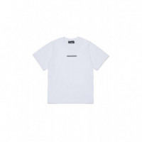D2T1146U Slouch Fit T-shirt White  DSQUARED2