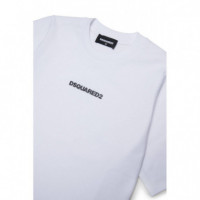 D2T1146U Slouch Fit T-shirt White  DSQUARED2