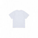 D2T1146U Slouch Fit T-shirt White  DSQUARED2