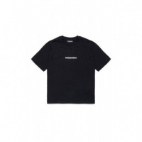 D2T1146U Slouch Fit T-shirt Black  DSQUARED2