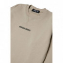 D2S17U Slouch Fit-set Overalls Feather G  DSQUARED2