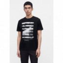 KLJ REG SMOKE LOGO TEE BLACK
