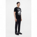 KLJ REG SMOKE LOGO TEE BLACK
