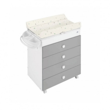 Mueble Ba&ntilde;era Asia Blanco/gris C270  CAM
