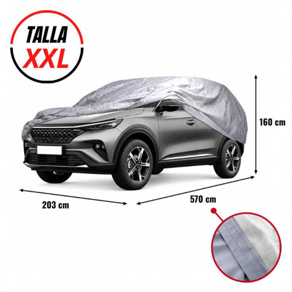FUNDA PARA SUV IMPERMEABLE FARGO TOOLS TALLA XXL