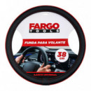 FUNDA PARA VOLANTE NEGRA-ROJO FARGO TOOLS 38CM