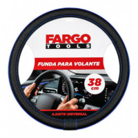 Funda para Volante Negra-azul FARGO TOOLS 38CM