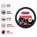 FUNDA PARA VOLANTE NEGRA-AZUL FARGO TOOLS 38CM