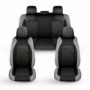 FUNDA DE ASIENTO PARA COCHE NEGRO-GRIS FARGO TOOLS