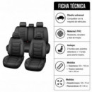 FUNDA DE ASIENTO PARA COCHE NEGRO FARGO TOOLS