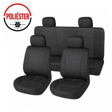 FUNDA DE ASIENTO PARA COCHE NEGRO FARGO TOOLS